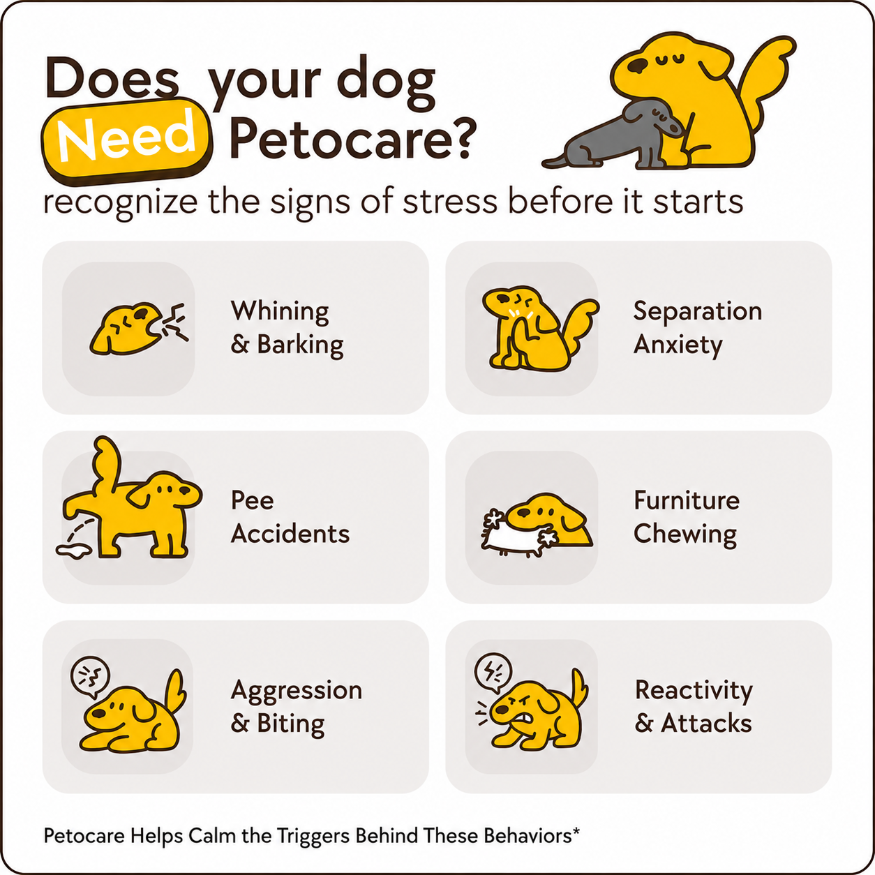 Petocare Dogs Calming Diffuser Kit